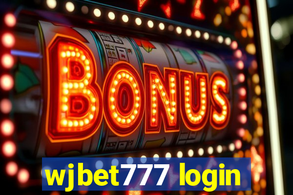 wjbet777 login